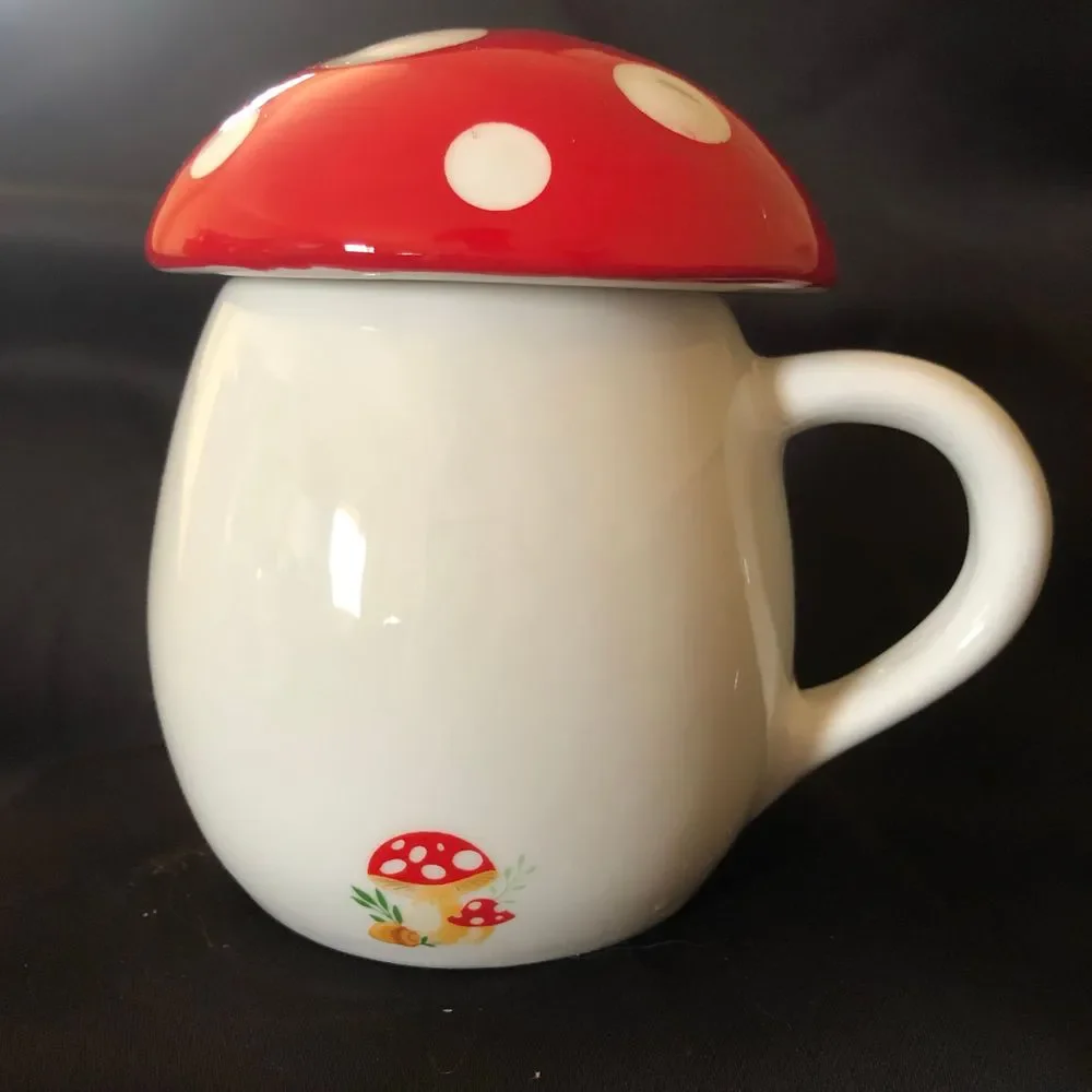 Ceramic Mushroom Mug 12oz New in Box - Picture 1 of 8